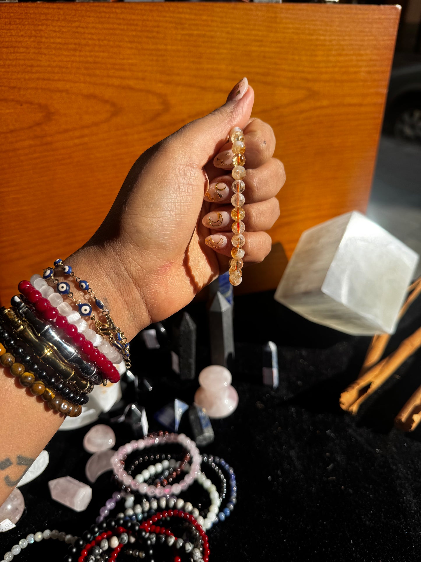 Pulsera de Cuarzo Citrino