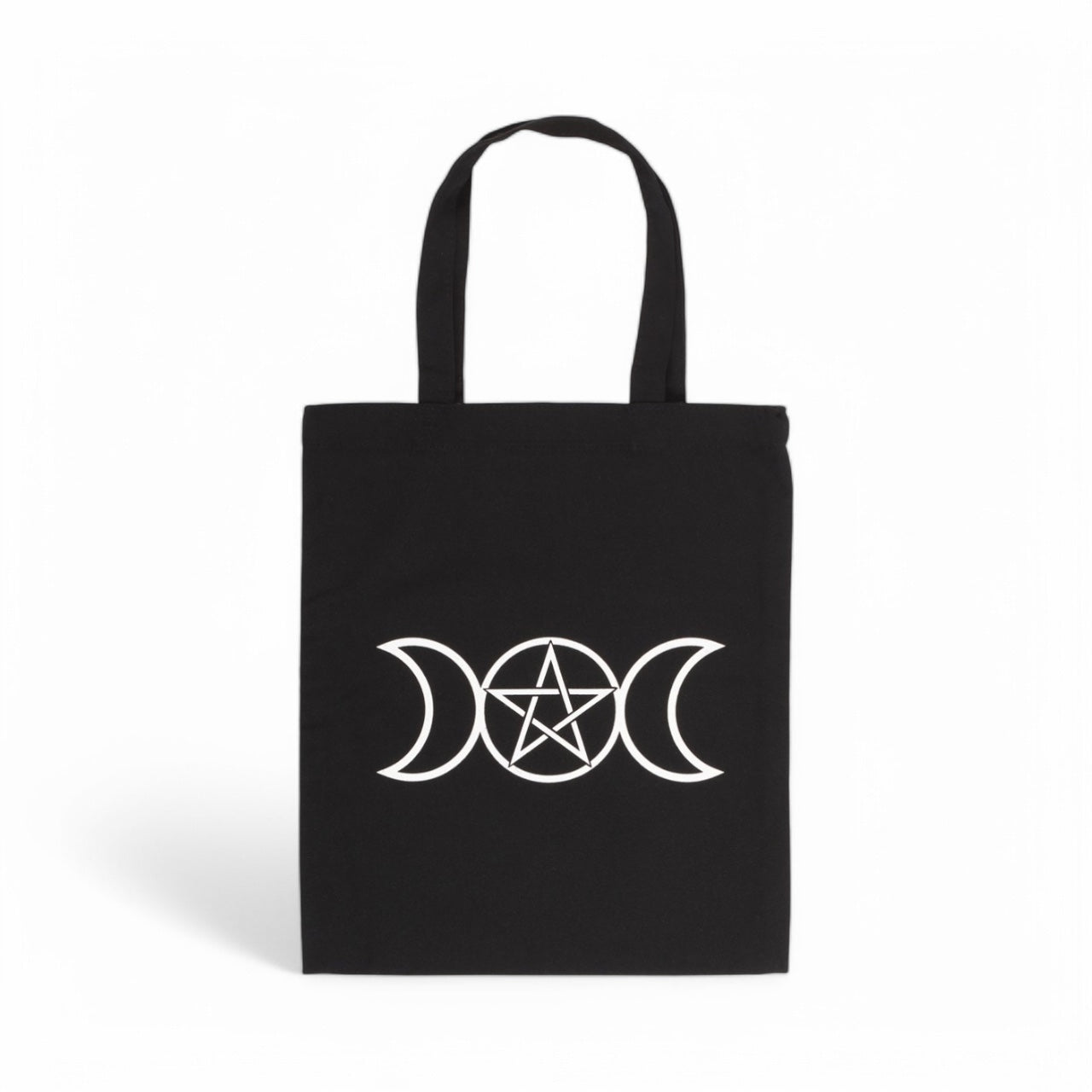 Tote Bag Negra: Triple Diosa