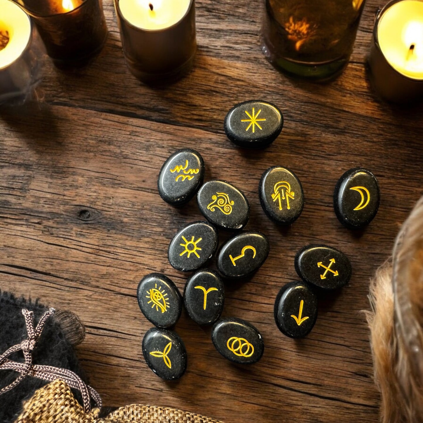 Runas de Bruja de Obsidiana