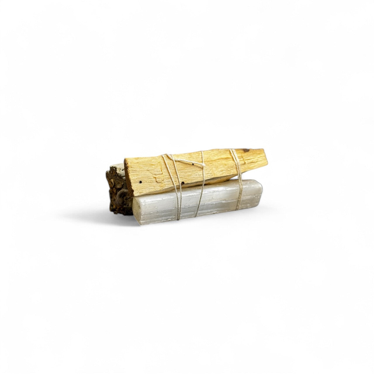 Salvia Blanca con Palo Santo y Barra de Selenita