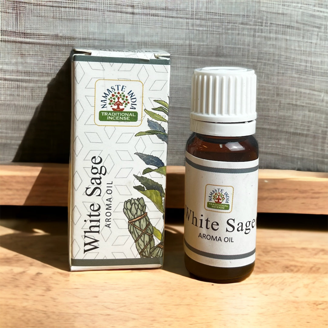 Aceite Aromático de Salvia Blanca | Namaste India