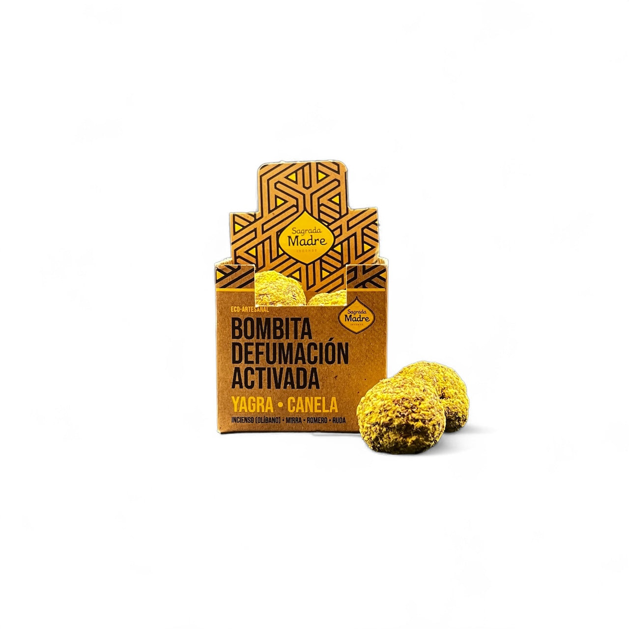Bombita Defumación Activada: Yagra + Canela | Sagrada Madre
