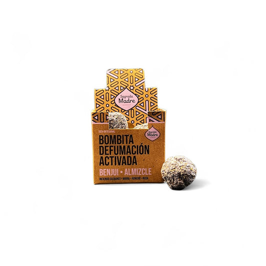 Bombita Defumación Activada: Benjuí + Almizcle | Sagrada Madre