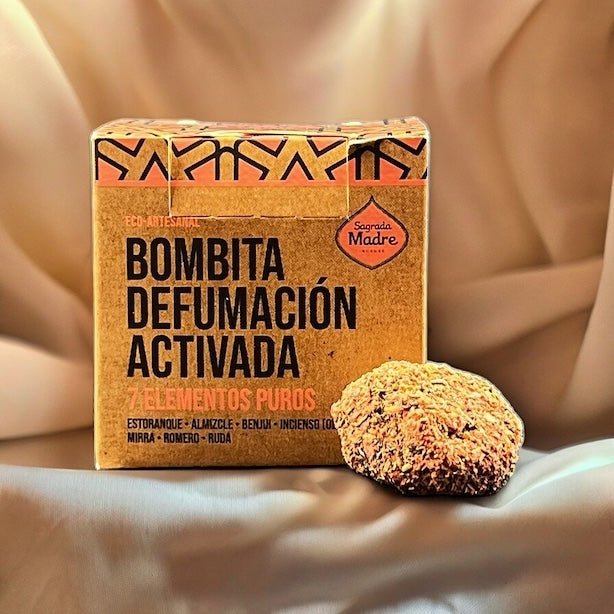 Bombita Defumación Activada: 7 Elementos Puros | Sagrada Madre