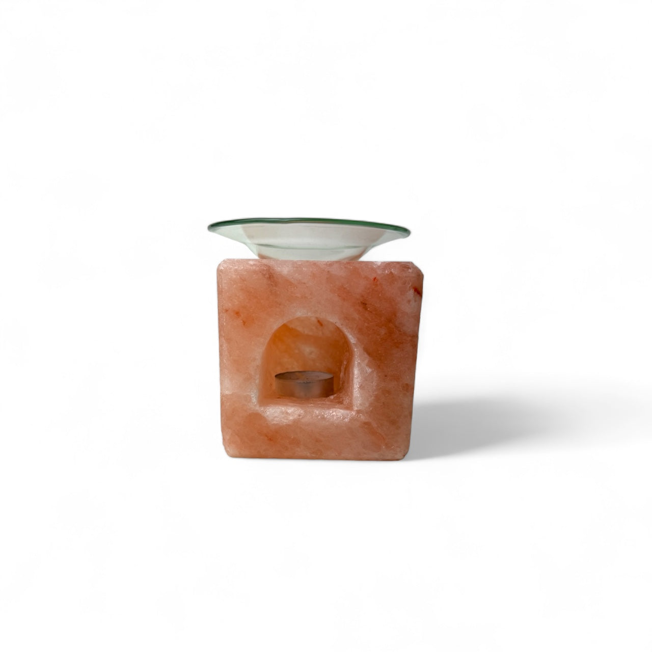 Quemador de Aceite Sal de Himalaya Cuadrado