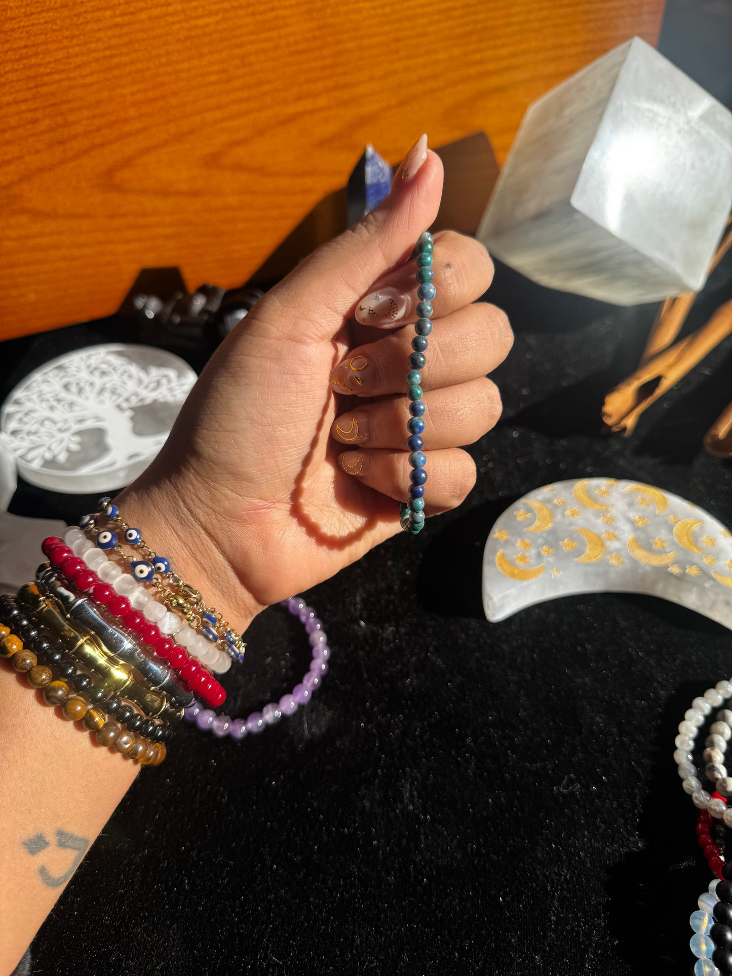 Pulsera de Amazonita Clara