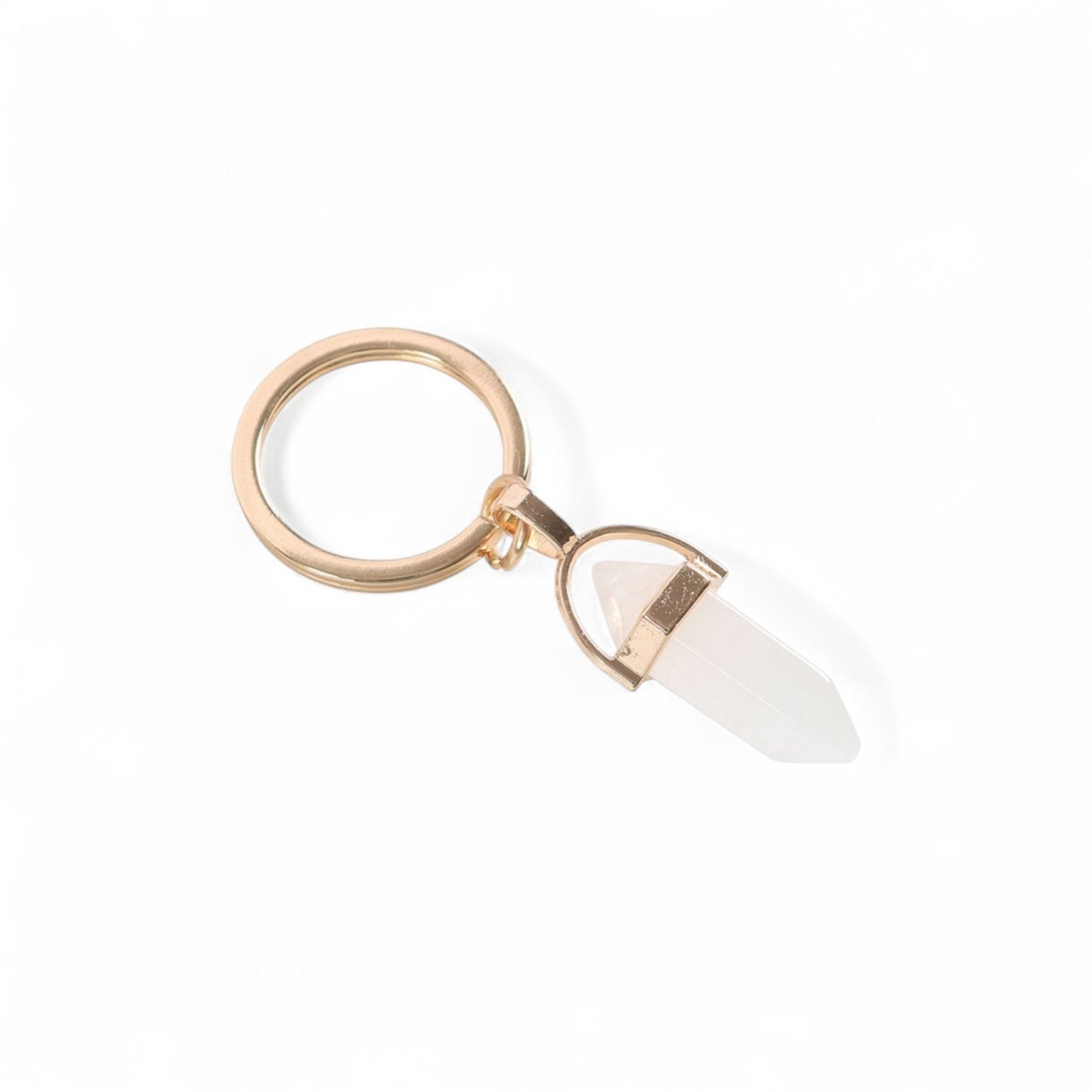 Llavero de Cuarzo Cristal
