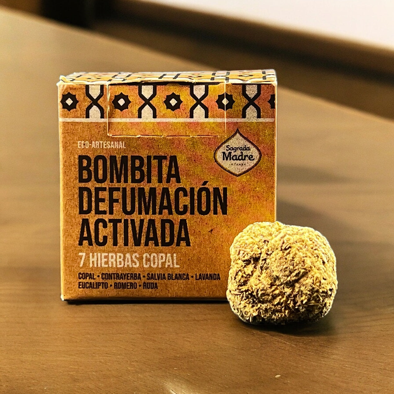 Bombita Defumación Activada: 7 Hierbas + Copal | Sagrada Madre