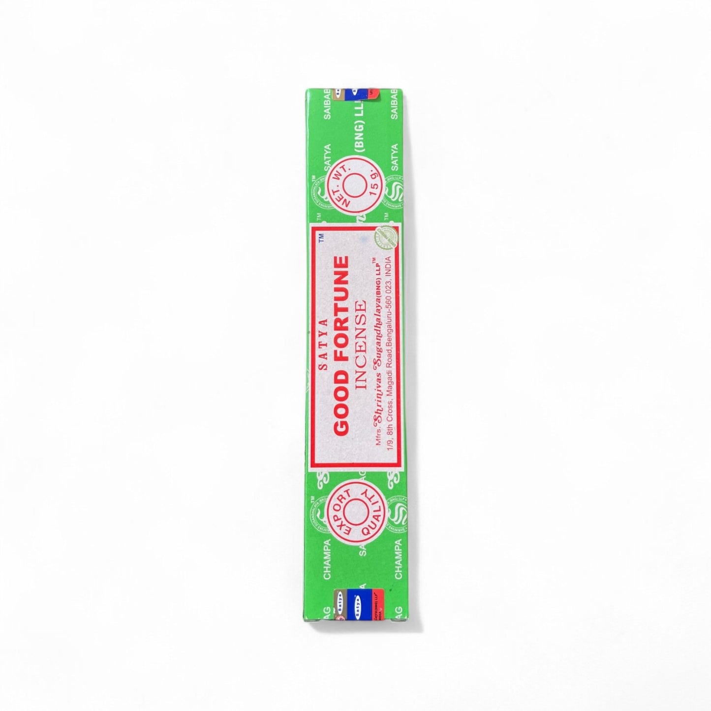 Incienso Good Fortune | Satya