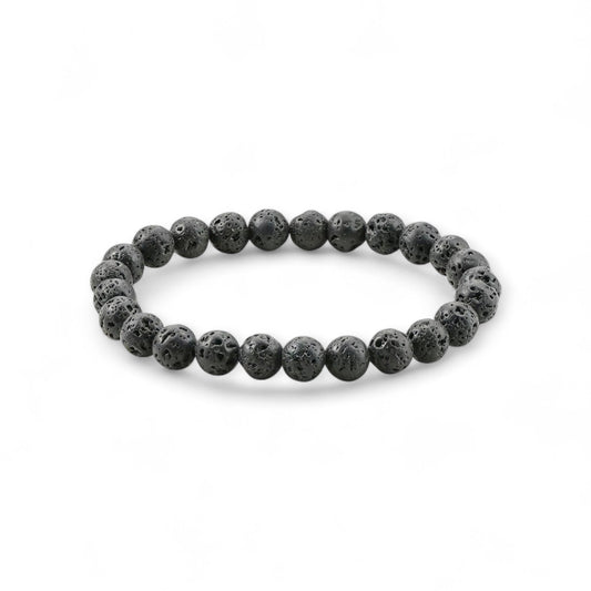 Pulsera de Lava (Piedra Volcánica)