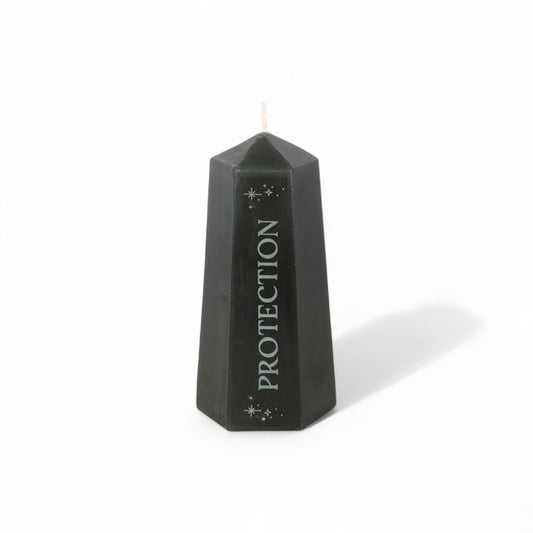 Velón con Obsidiana: Protección